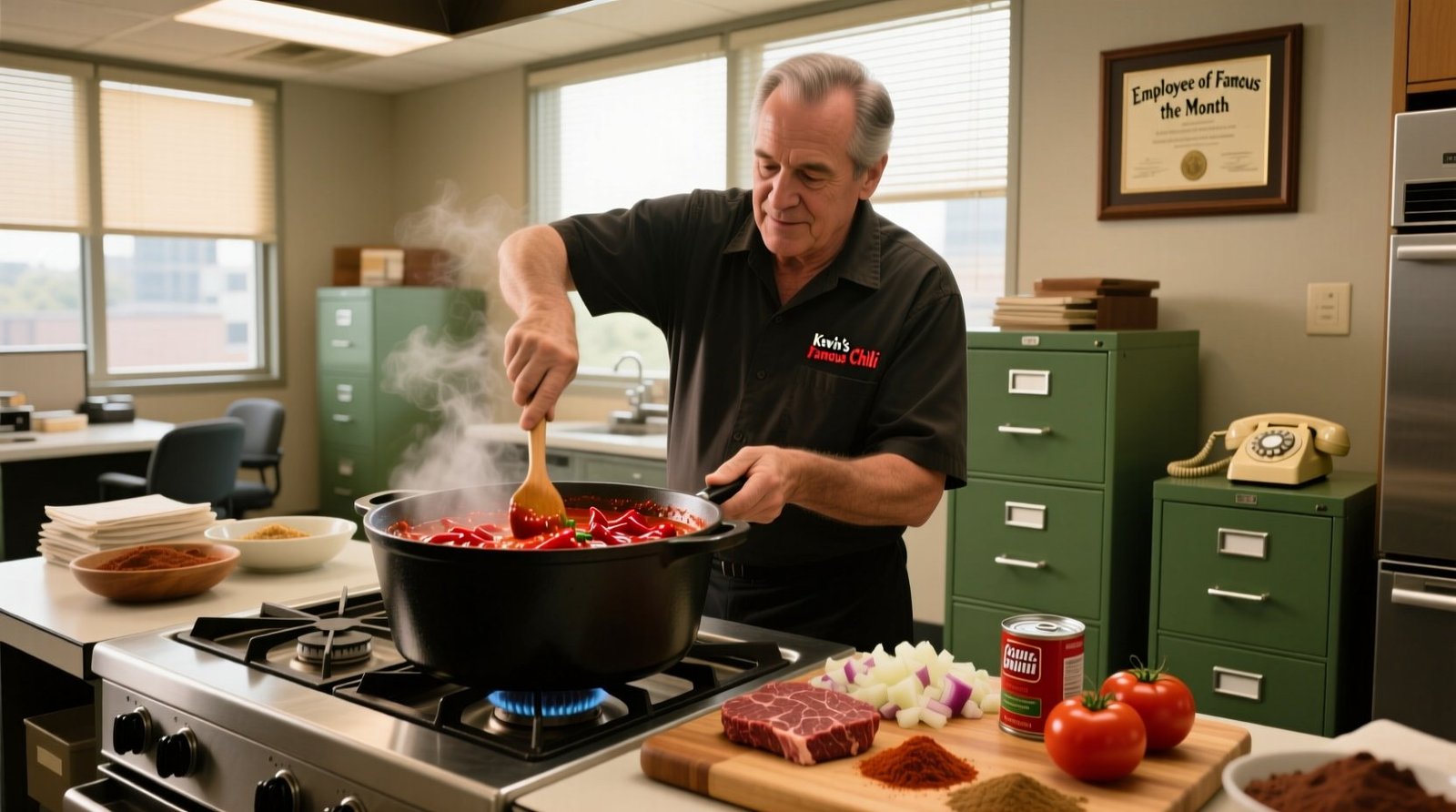 Learn how to make kevins famous chili from the office real kitchen science.jpg