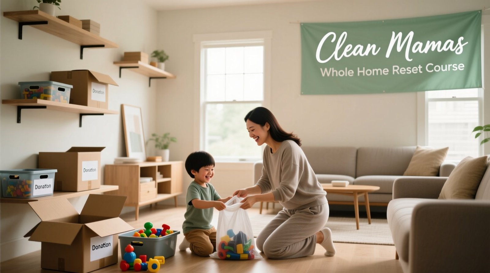 Lets clean declutter our homes together clean mamas whole home reset course.jpg