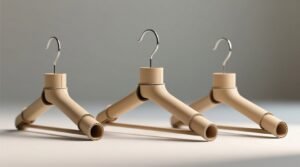 Line coat hangers with cardboard tubes reduce creasing extend garment life.jpg