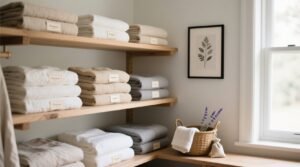 Linen closet organization science backed systems for fabric longevity space efficiency.jpg