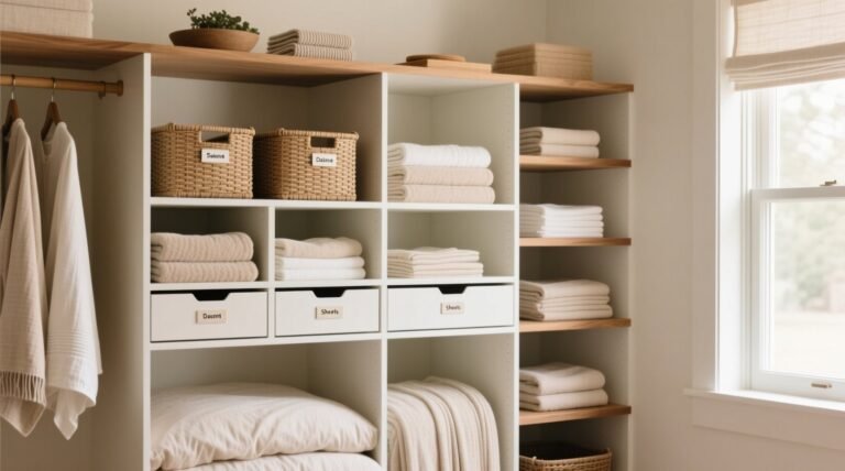 Linen closet organizing zones a textile safe space optimized system.jpg