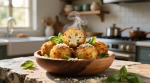 Low carb cauliflower arancini are actually amazing.jpg