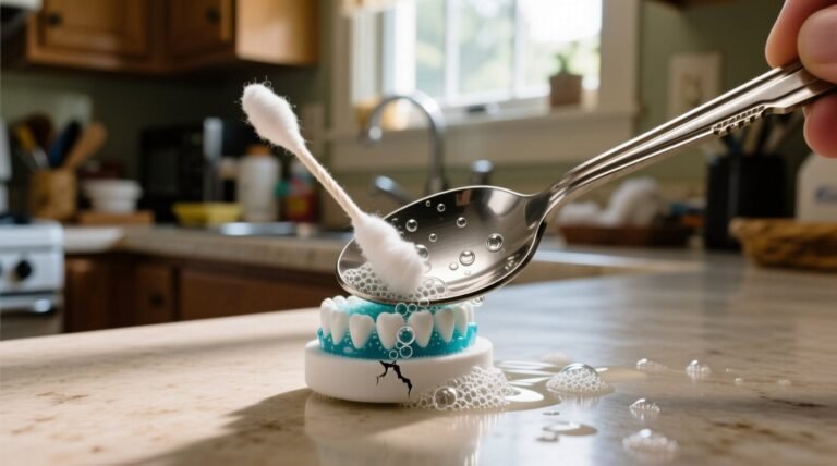 Macgyver tip clean small objects with denture cleanser eco safe.jpg