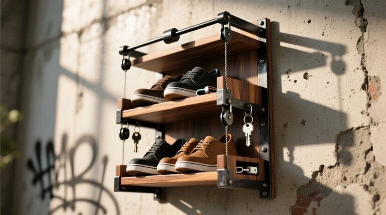 Macgyver tip shoe holder gadget organizer science backed repurposing.jpg