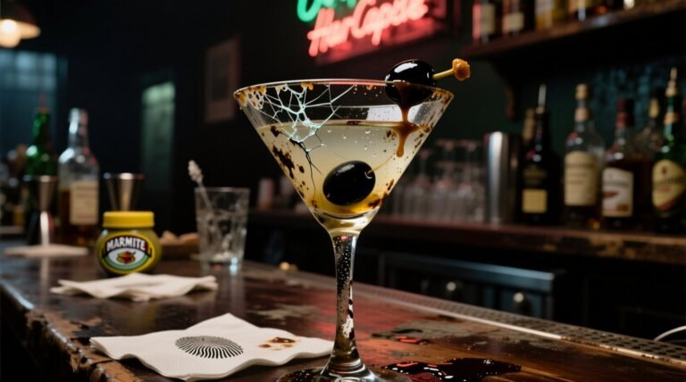 Make an absolutely filthy martini with a little marmite is not a real kitchen hack.jpg