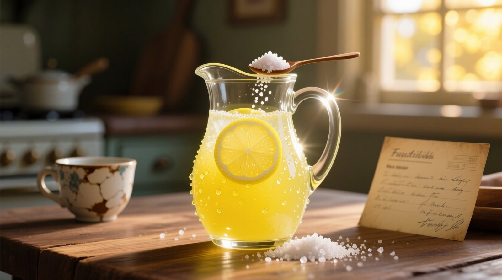 Make Better Lemonade with a Pinch of Salt: The Science-Backed Hack