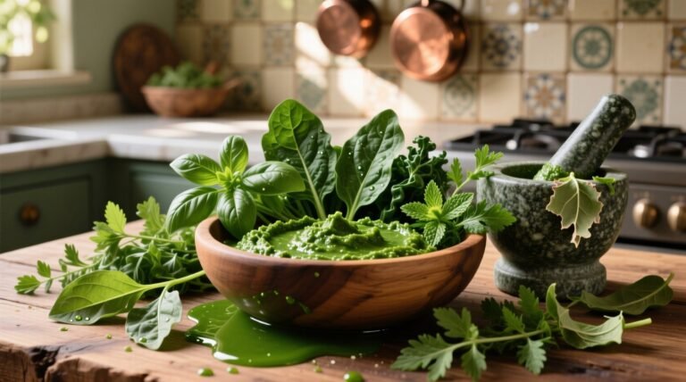 Make green pesto from just about anything with these rapid techniques.jpg