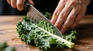 Make kale less bitter by massaging and cutting it before science backed method.jpg