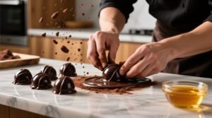 Make perfect chocolate truffles with just two ingredients.jpg