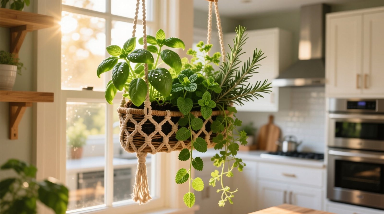 Make the most of your kitchen window with this hanging rail system.jpg