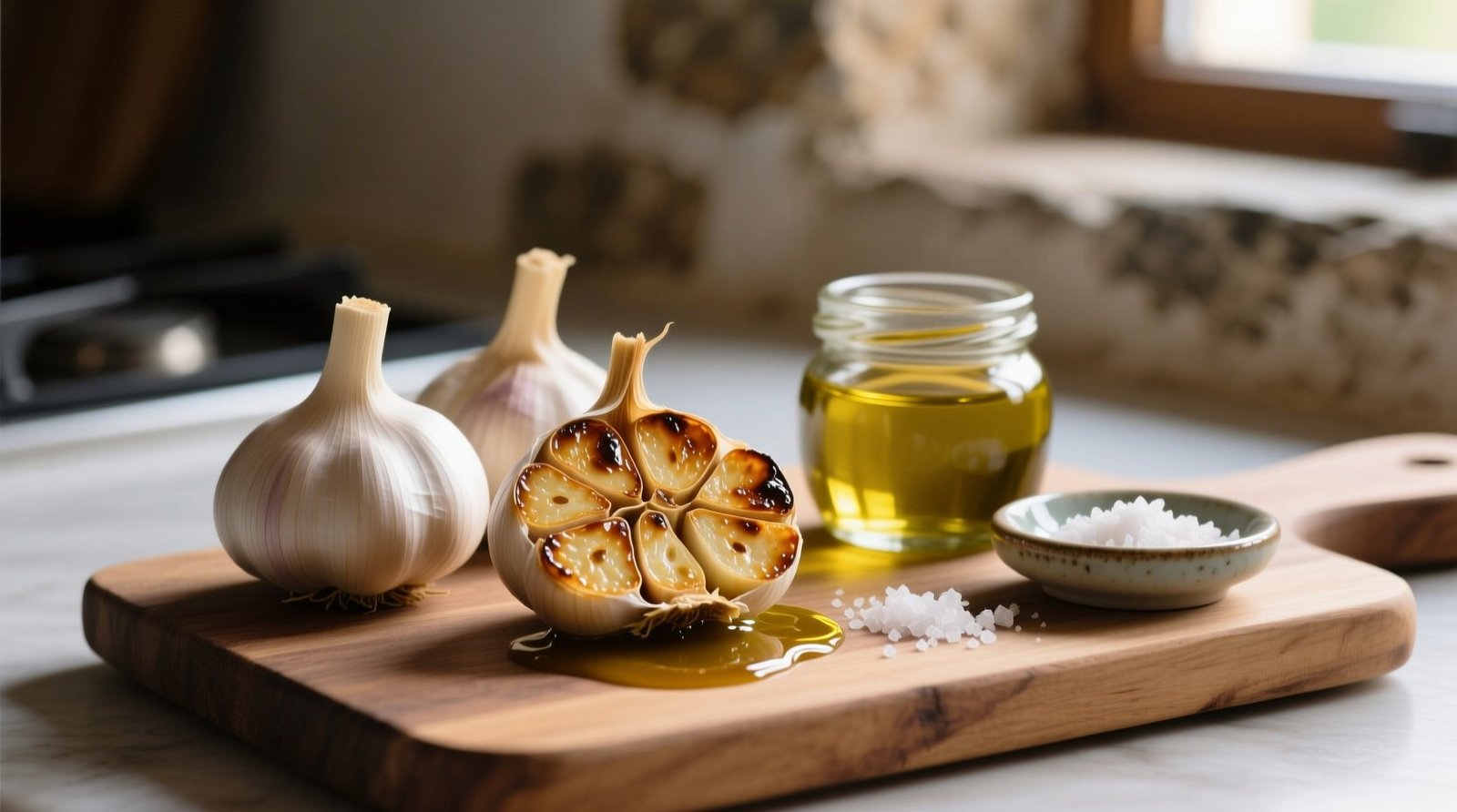 Make this roasted garlic sauce with just three ingredients.jpg