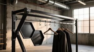 Make your own industrial style clothing rack diy guide best practices.jpg