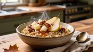Maple pear pecan slow cooker steel cut oats science backed method.jpg