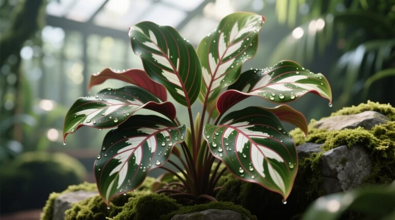 Maranta fascinator tricolour care guide light water humidity tips.jpg