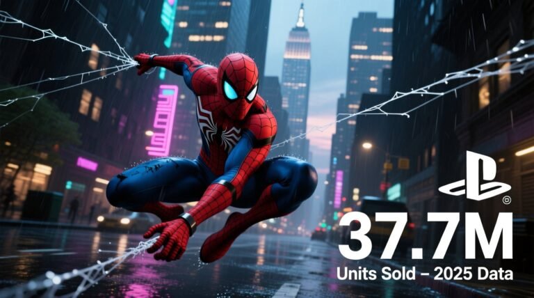 Marvels spider man ps4s best selling game 377m units 2025 data.jpg