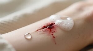 Mild soap and water is better for your wounds than peroxide.jpg