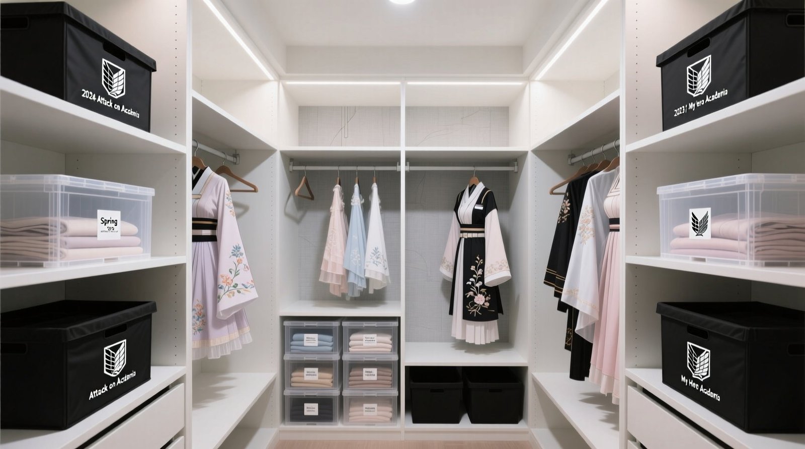 Minimalist closet anime costume storage.jpg