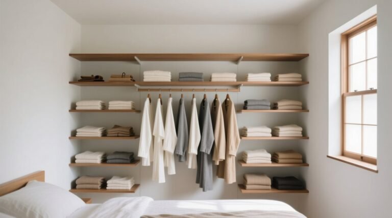 Minimalist closet organization 30 items zero overwhelm.jpg