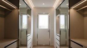 Mirrored sliding door for small dark closets.jpg