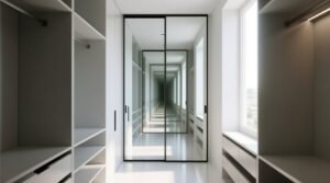 Mirrored sliding door worth it for small closets.jpg