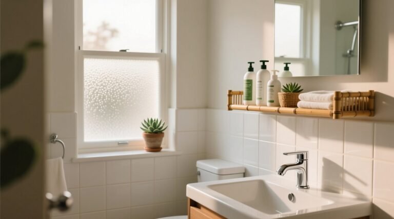 Monday is bathrooms day healthy home cleaning routine week.jpg