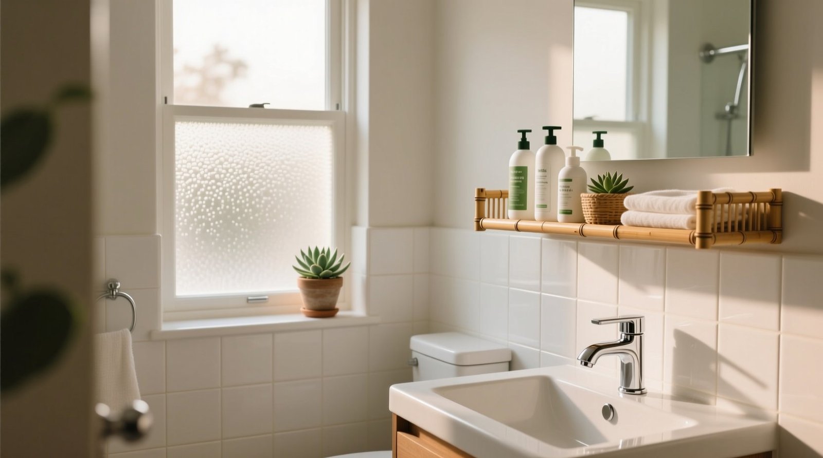 Monday is bathrooms day healthy home cleaning routine week.jpg