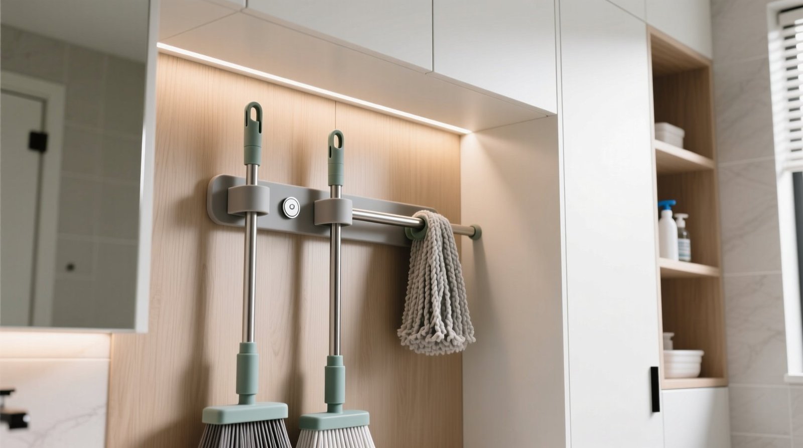 Mop and broom storage ideas 12 space smart tool preserving solutions.jpg