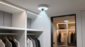 Motion sensors beat timers for closet lighting.jpg