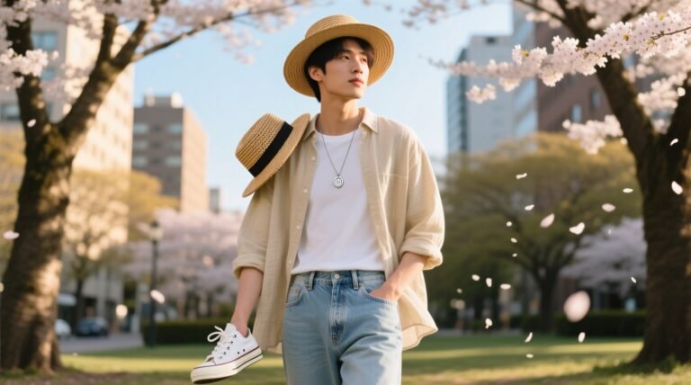 My casual comfortable cool spring outfit weekend wardrobe organized sustainable.jpg