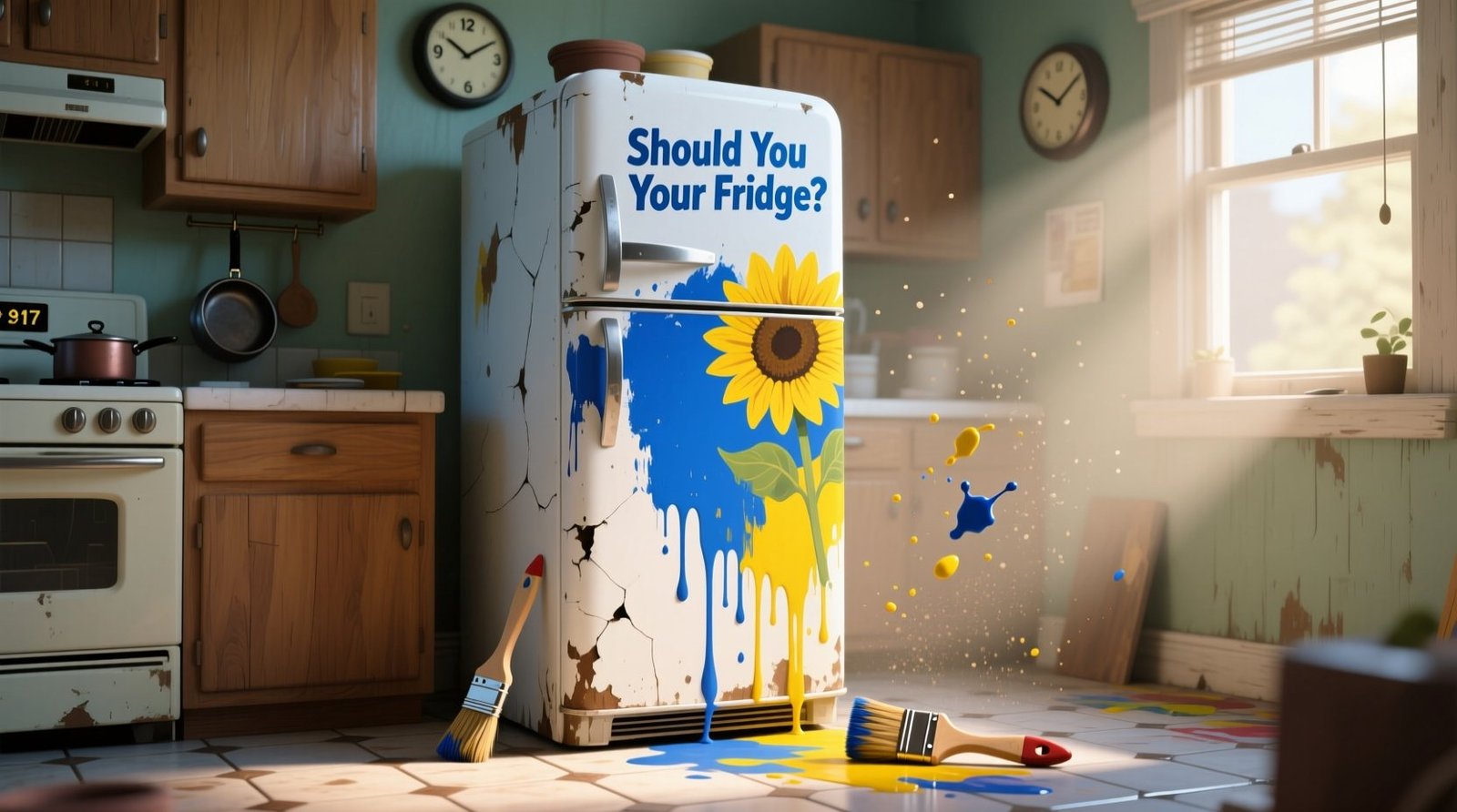 No you should not paint your fridge heres why science backed.jpg