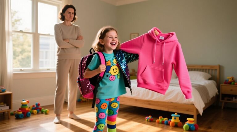 Pack your kid the outfit that they love but you hate a textile safe system.jpg