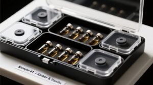 Perfume sample storage closet organization tips.jpg