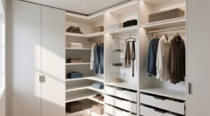 Petite closet shelf organization tips.jpg