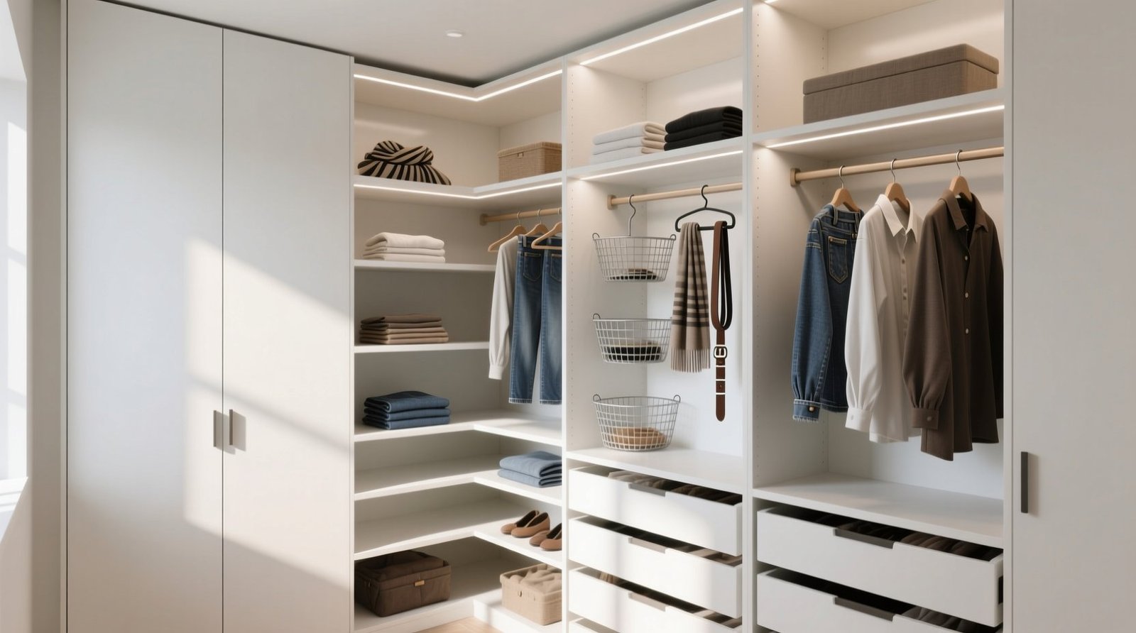 Petite closet shelf organization tips.jpg