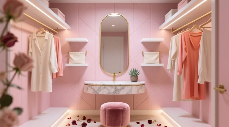 Pink closet makeover science backed organization for longevity space.jpg