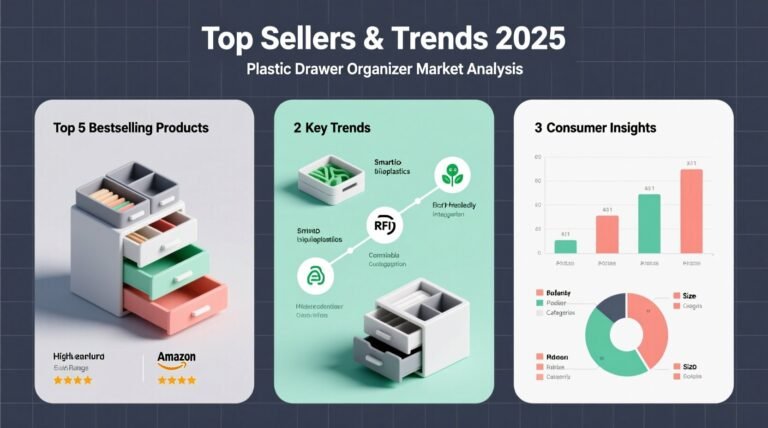 Plastic drawer organizer market analysis top sellers trends 2025.jpg