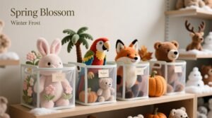 Plush toy storage in closets.jpg