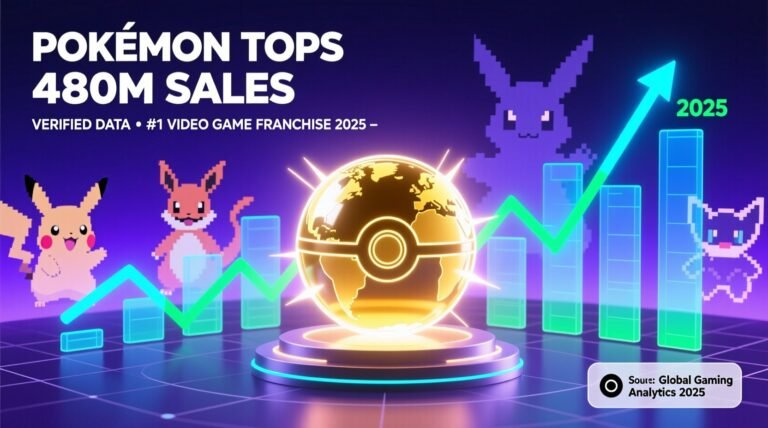 Pokmon tops 480m sales 1 video game franchise 2025 verified data.jpg