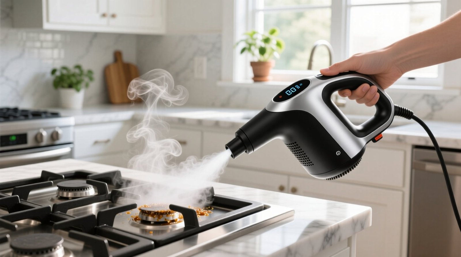 Portable steam cleaner uses chemical free cleaning verified by epa safer choice.jpg