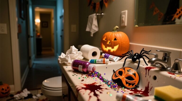 Post halloween cleanup glitter face paint fake blood eco cleaning guide.jpg