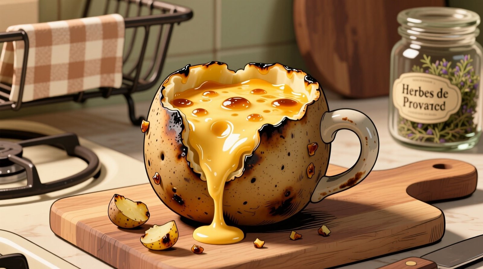 Potato cups with melted raclette cheese recipe science backed method.jpg