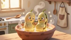 Power soak your beans before cooking by giving them a hot water bath.jpg