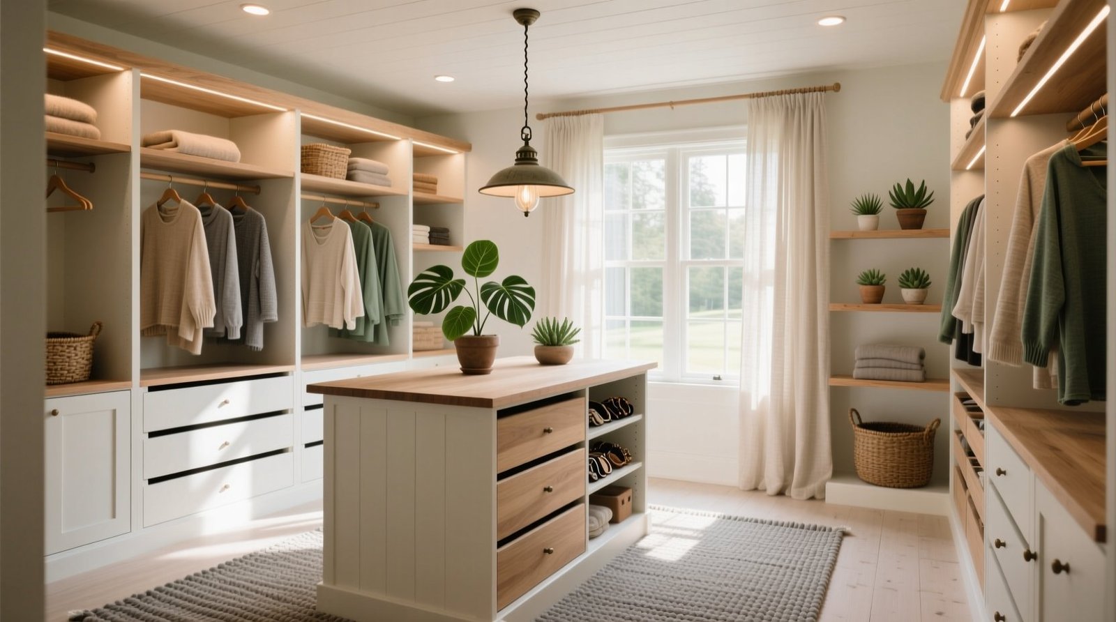 Primary closet reveal our functional beautiful scandinavian farmhouse dream closet.jpg