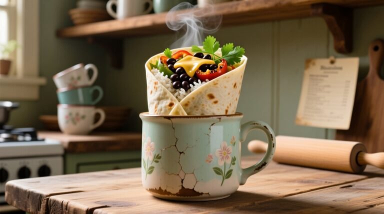 Put your burrito in a mug instead of on a plate science backed hack.jpg