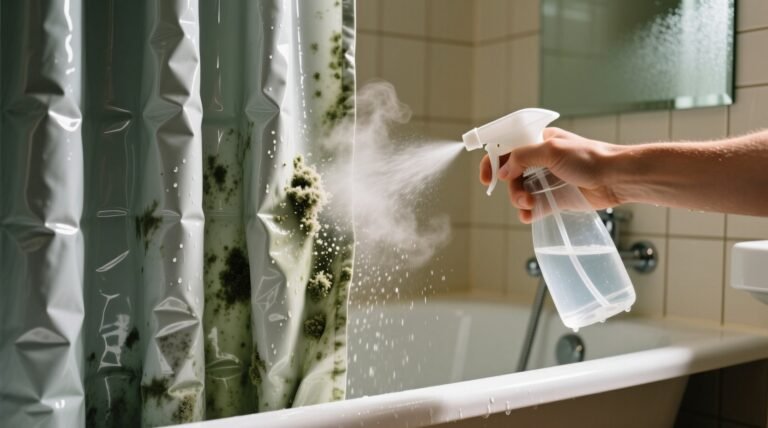 Quick fix to remove mildew stains from shower curtain.jpg