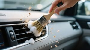 Quickly clean your car air vents with a foam paint brush eco cleaning guide.jpg