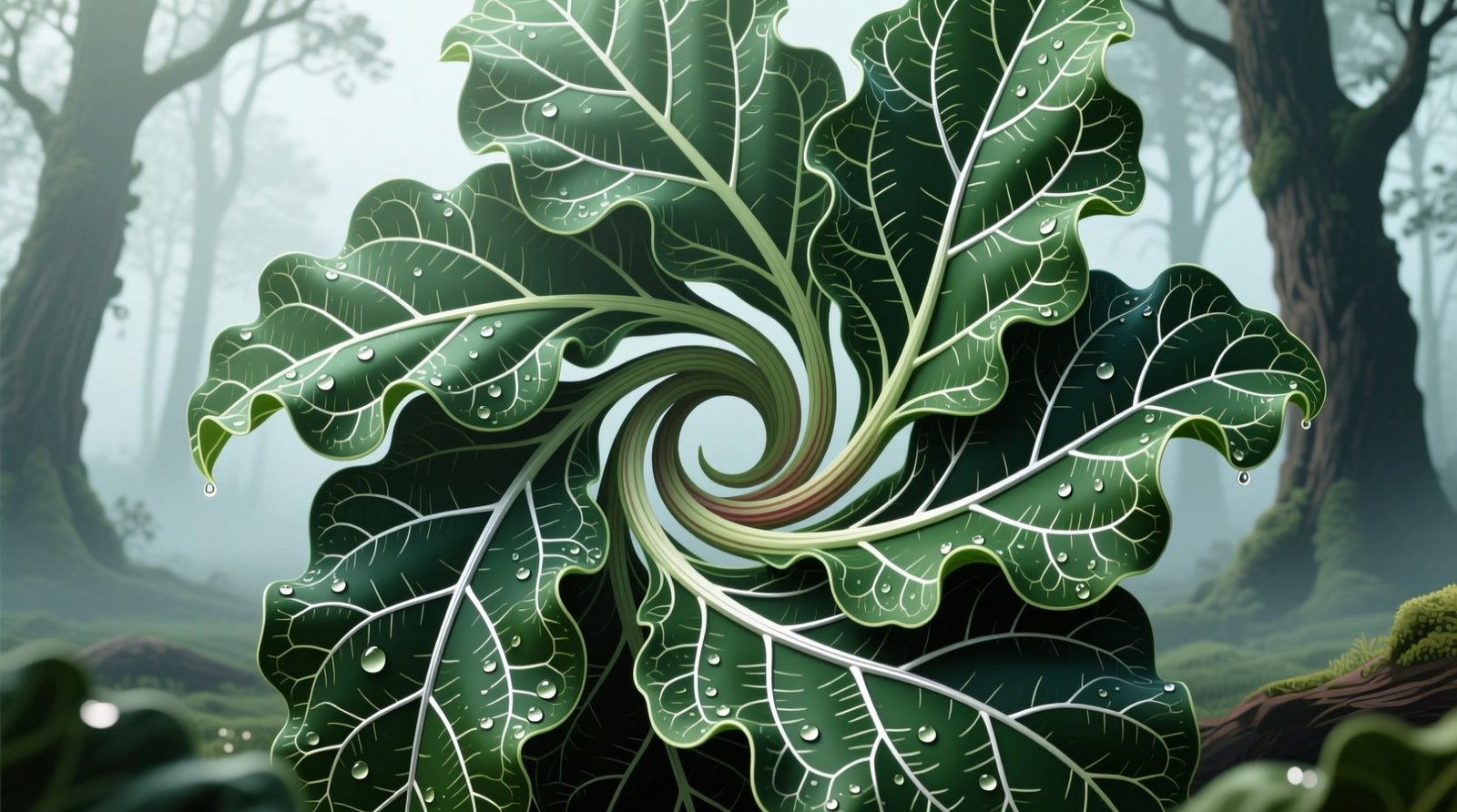 Rhubarb leaves are toxicnever use them for eco cleaning.jpg