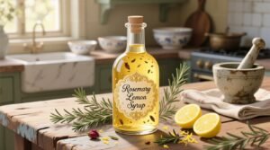 Rosemary lemon syrup science backed prep storage uses.jpg
