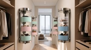 Rotating closet carousels apartment friendly or floor hog.jpg