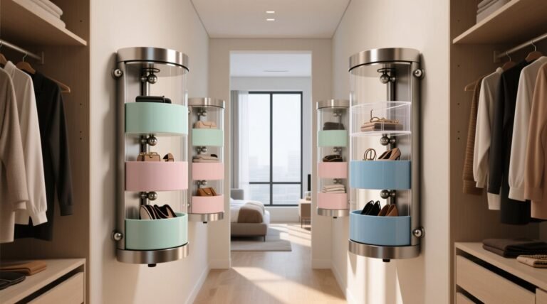 Rotating closet carousels apartment friendly or floor hog.jpg